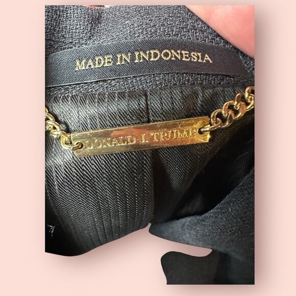 Donald J Trump Signature Collection Gray Sport Coat Men's 38R Blazer Wool Silk - Picture 5 of 7